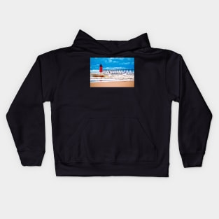 “Turbulent” - South Haven Lighthouse Kids Hoodie